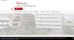 Desktop Screenshot of hotelstilcartagena.com